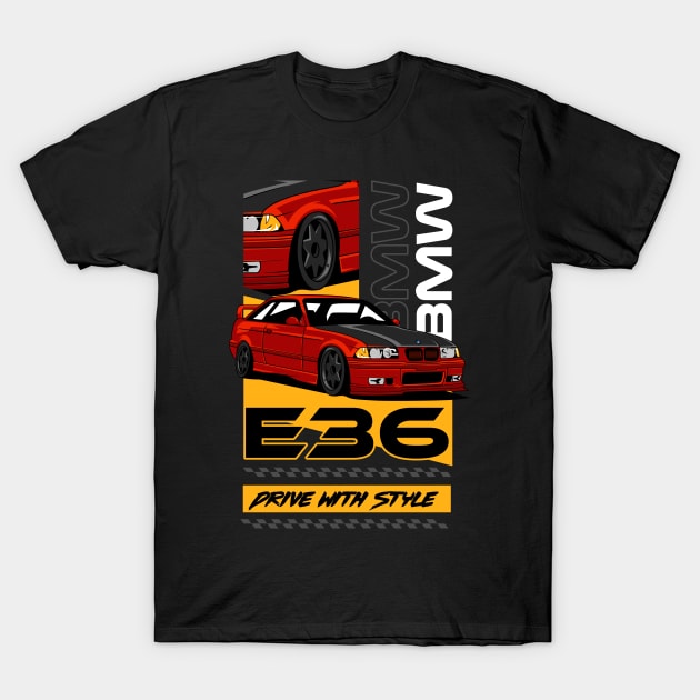 Drive With Legend T-Shirt by Harrisaputra